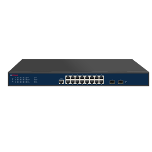 CP PLUS |16-Port Gigabit PoE Switch – 10|100 |1000Mbps RJ45| plug & play |