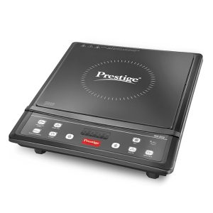 Prestige IRIS ECO 1200W Induction Cooktop | Indian Menu | Voltage Regulator | 1-Year Warranty – Black